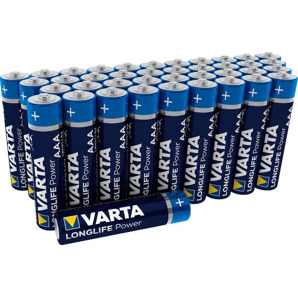 Varta Longlife Power AAA Batterijen - 40 stuks
