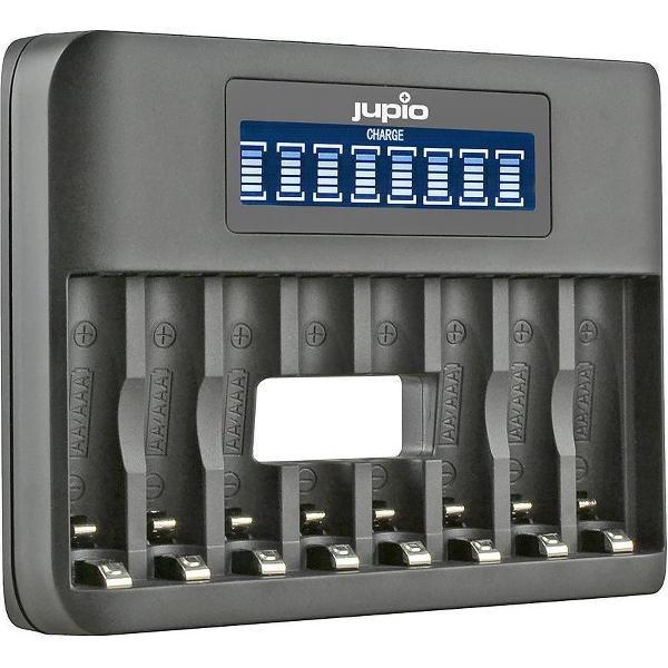 Jupio USB Octo Charger - snellader voor 1-8 x AA of AAA batterijen