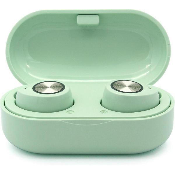 JAP Sounds AP35 - Draadloze oortjes Bluetooth - Oordopjes - Apple Android Samsung - Groen