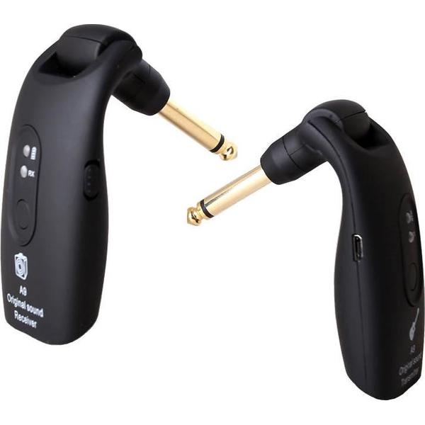 Premium Draadloos Instrument Gitaarsysteem - Gitaarzender - Sound Transmitter 280° draaibaar