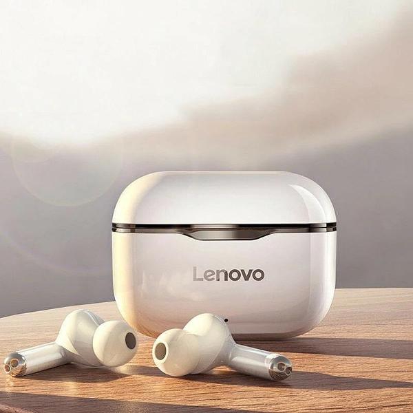Draadloze Oordopjes - Lenovo LP1 - Volledig draadloze oordopjes - met Noise Cancelling - met Oplaad Case - Bluetooth 5.0