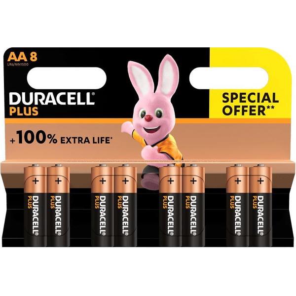 DURACELL ALKA PLUS AA X8 - SO