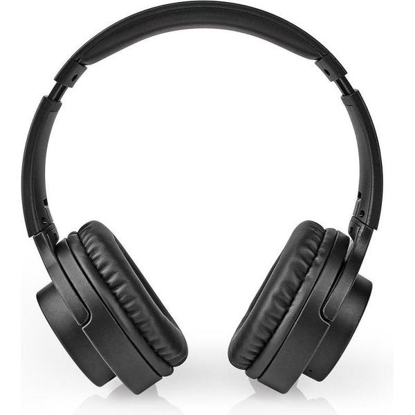 Nedis HPBT2160BK Draadloze Koptelefoon Bluetooth ® Op Het Oor Opvouwbaar Ruisonderdrukking Zwart