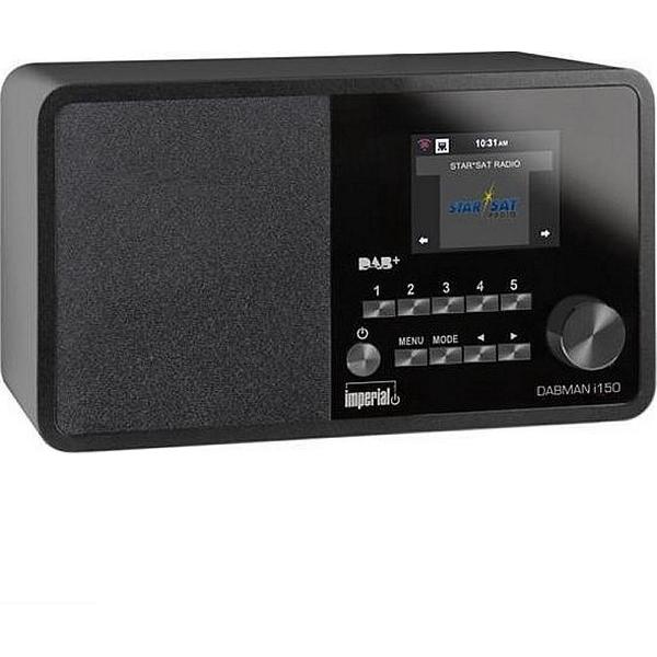 Imperial DABMAN i150 - internetradio met DAB+ - Zwart