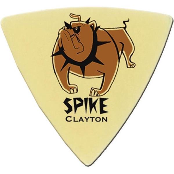 Clayton Spike sharp triangle plectrums 0.72 mm 6-pack