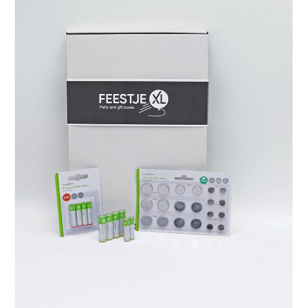 FeestjeXL cadeau thema batterij pakket