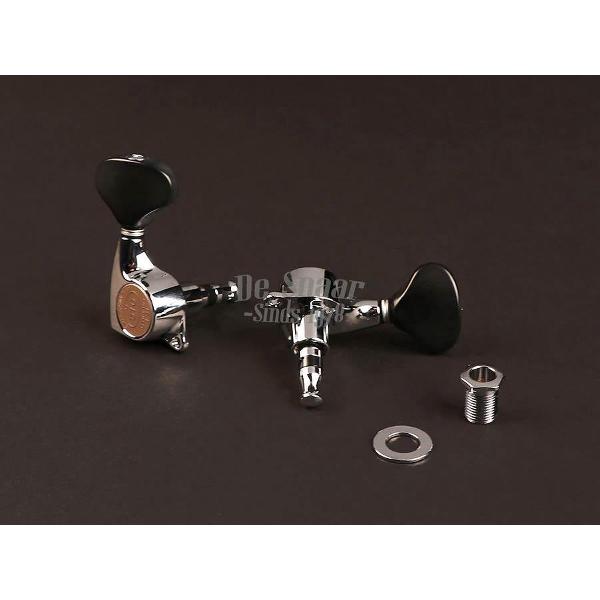 Gotoh SGL-510 Z-C Machine Heads, set gitaarmechanieken 3x links, 3x rechts