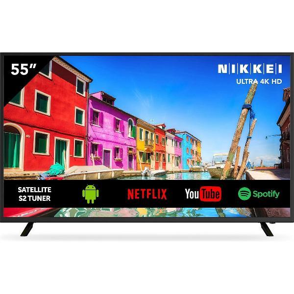 NIKKEI NU5518S - 4K / Ultra HD Smart TV - 55 Inch