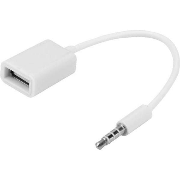 3.5mm 2.0 Type A Universele Kabel Adapter - Jack Aux Stekker - Verloopstuk