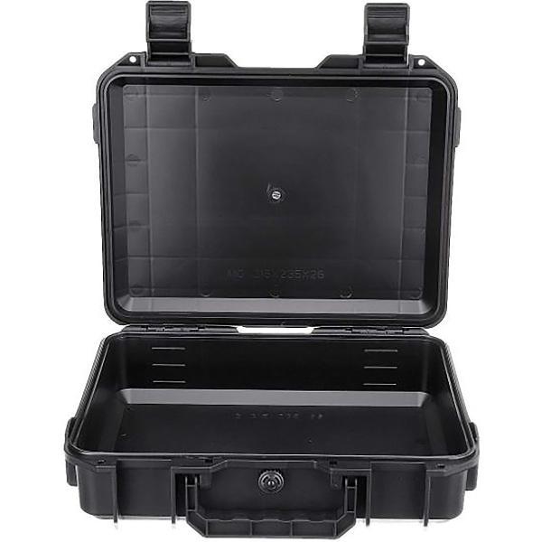 Koffer - Iron Case - Harde Cover voor Medion | Zwart | Zelf Uitsnijden| Accessoires voor Laptops / Bescherming / Protectie| Waterdicht