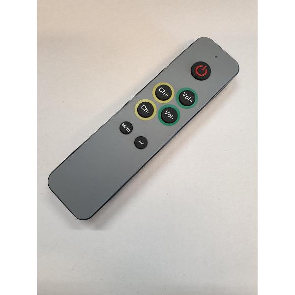 Universele TV afstandsbediening voor Senioren en Slechtzienden