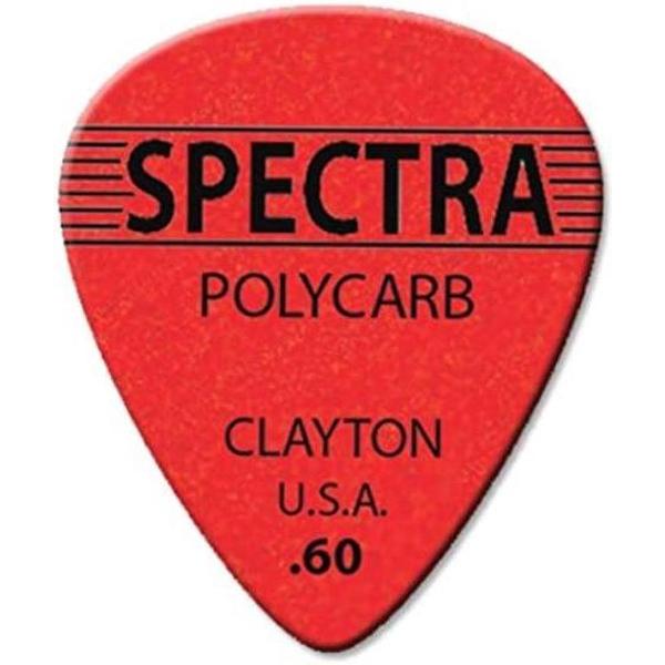 Clayton Spectra plectrums 0.60 mm 6-pack