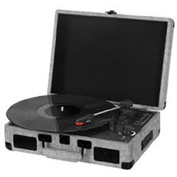 Envivo Draadloos Platenspeler In Koffer | Ingebouwde Luidsprekers | ENV-1619