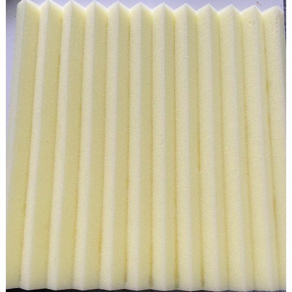 Geluidsisolatie - 1 STUK - Noppenschuim - Akoestisch studioschuim - 30 x 30 x 2 cm dik - Studio Foam - Isolatie Foam - Isolatieplaten - Isolatie Plaat - Geel
