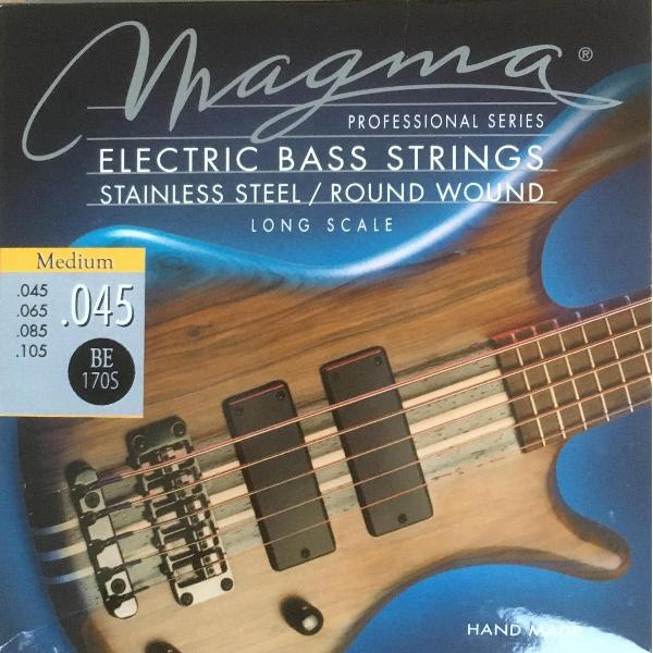 Magma BE170S prof. bassnaren stainless steel snaren voor 4-snarige basgitaar Medium Roestvrij Staal