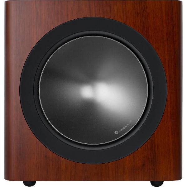 Monitor Audio Radius 390 - Krachtige Actieve Subwoofer - Walnoot