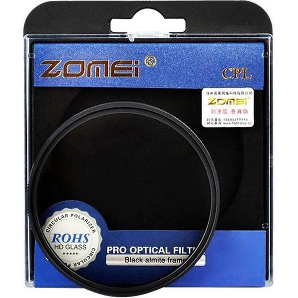 Zomei 72mm circulair polarisatiefilter CPL