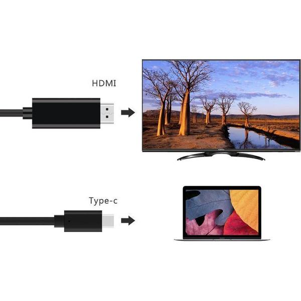 Sounix HDMI kabel 1.8 meter-4K HDMI voor Macbook, ChromeBook, Type C HDMI