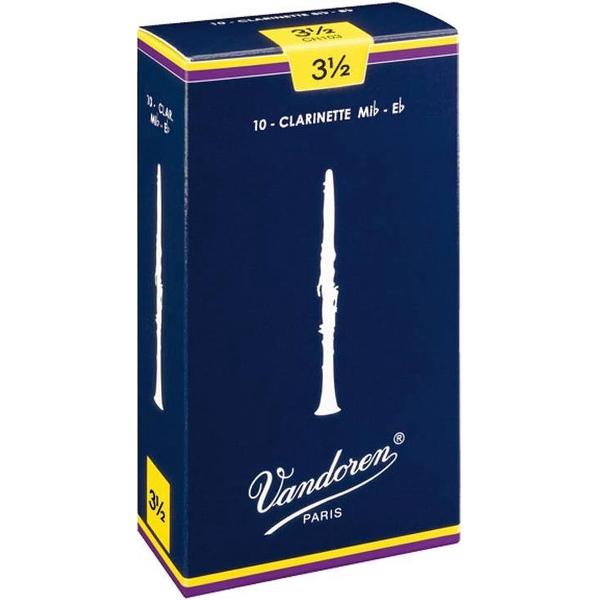 Rieten voor Eb-klarinet Vandoren 3.5 10-pack