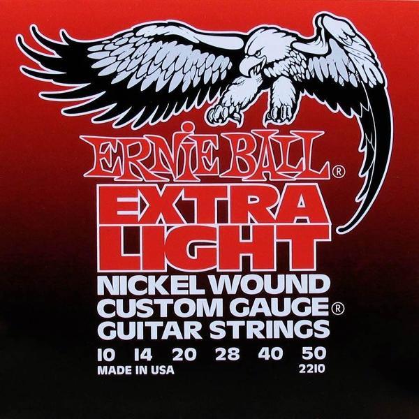 Snarenset elektrische gitaar Ernie Ball EB-2210 Extra Light