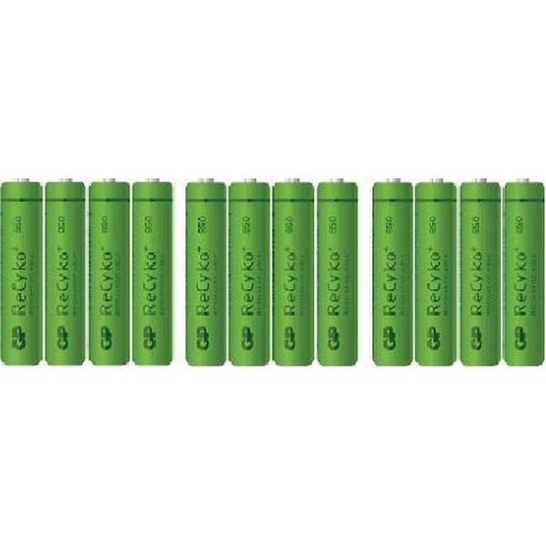 POWERDEAL: 12 X GP Recyko+ 850mAh (oplaadbaar)