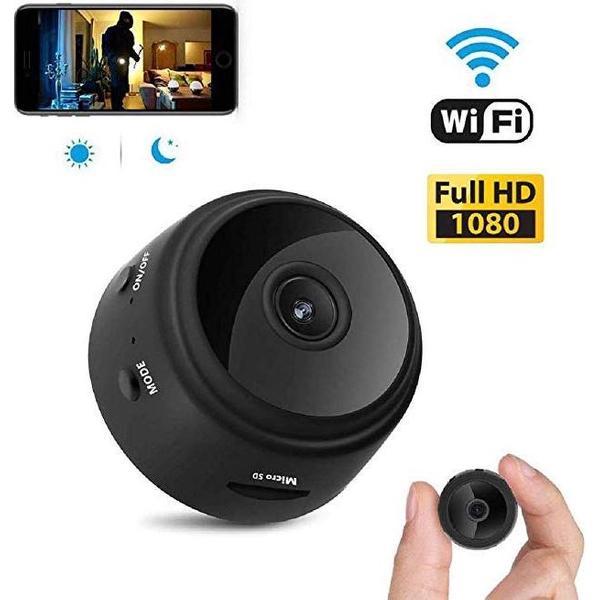Camera | mini camera | beveiligingscamera | verborgen camera | wifi spy camera | 1080P incl. SD kaart (32GB)