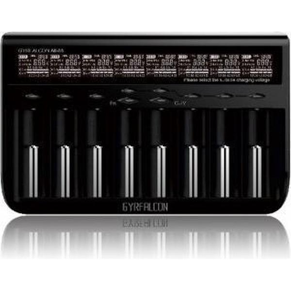 Gyrfalcon ALL-88 Ni-MH LiFePO4 Li-ion batterijlader