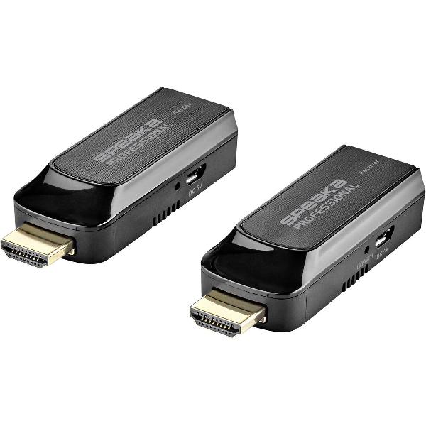 SpeaKa Professional HDMI Extender (verlenging) via netwerkkabel RJ45 50 m
