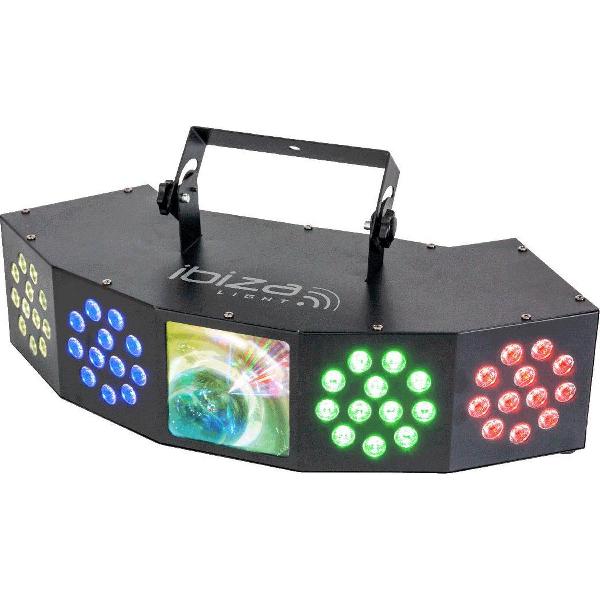 3-IN-1 WASH-MOON-STROBE LICHTEFFECT MET DMX