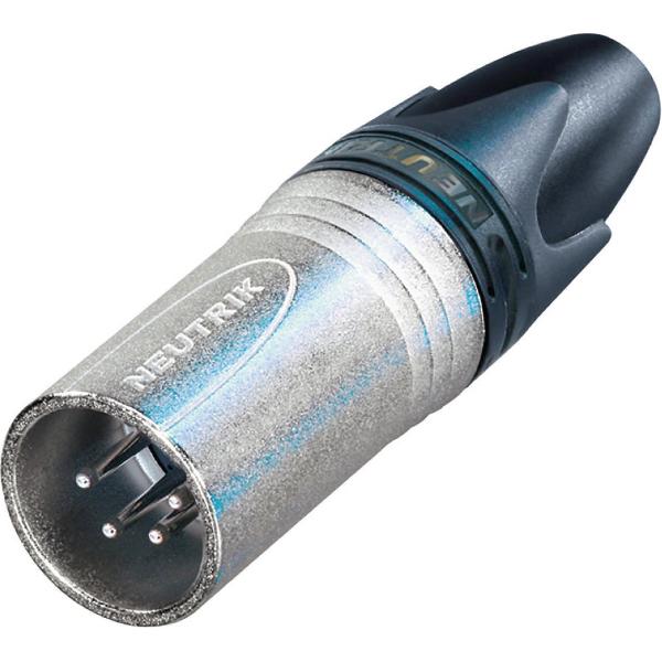 Neutrik NC4MXX XLR-connector Stekker, recht Aantal polen: 4 Zilver 1 stuk(s)