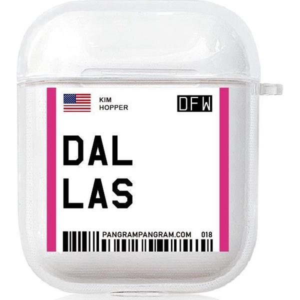 AirPods Case Cover City - Bescherm hoes - Dallas - Geschikt voor Apple AirPods 1 & 2 - gerrey.