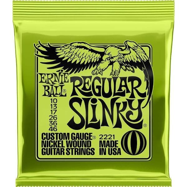 Ernie Ball 2221 Regular Slinky Snaren Elektrisch