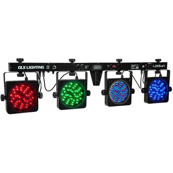 GLX GLS 4 LF lichtbar met 4 kleurenspots