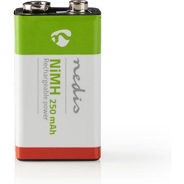 Nedis BANM9HF91B huishoudelijke batterij Oplaadbare batterij 9V Nikkel-Metaalhydride (NiMH)