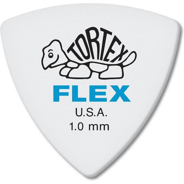 Dunlop Tortex Flex 1.00 mm Pick 6-Pack bas plectrum