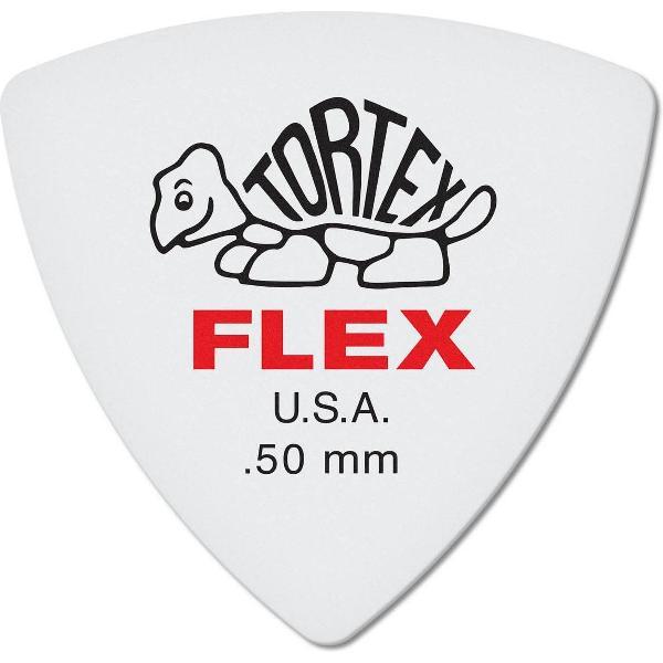 Dunlop Tortex Flex 0.50 mm Pick 6-Pack bas plectrum