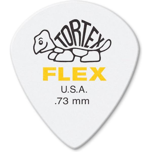 Dunlop Tortex Flex Jazz III 0.73 mm Pick 6-Pack Jazz plectrum