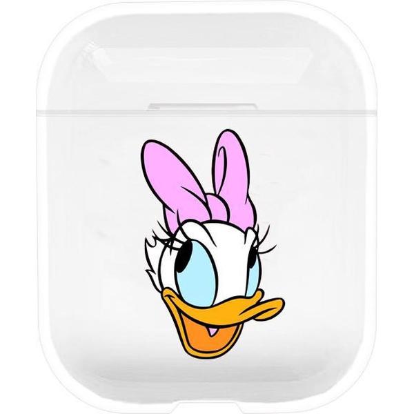 AirPods Case Cover - Bescherm hoes - Katrien Duck - Geschikt voor Apple AirPods 1 & 2 - gerrey.