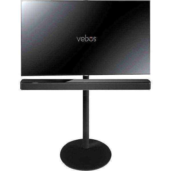 Vebos tv standaard Bose Soundbar 700 zwart | Hoogte 99-119 cm | 40 - 65 Inch | Max 35 kg