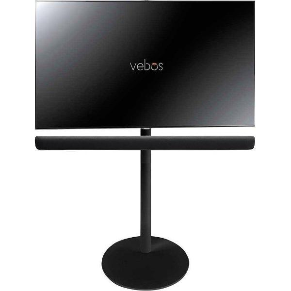 Vebos tv standaard Yamaha YAS 109 Sound Bar zwart | Hoogte 99-119 cm | 40 - 65 Inch | Max 35 kg