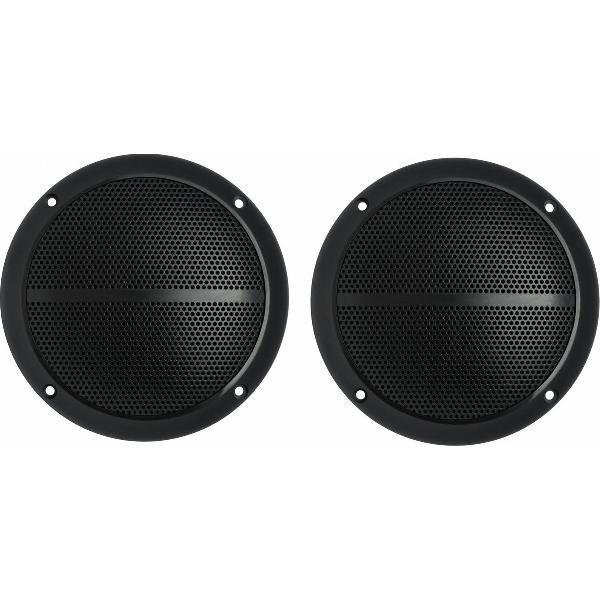 Kenford 13 cm badkamer speaker set - zwart 30 watt