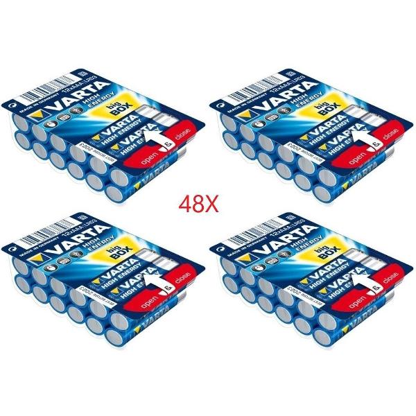 Varta Longlife Power AAA Batterij - 48 stuks