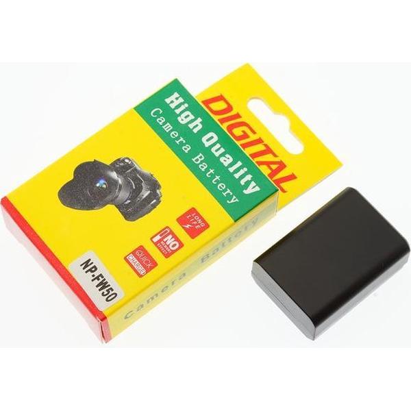 Camera Batterij Accu NP-FW50 1500mAh Sony A7 A55 NEX 3 5 7