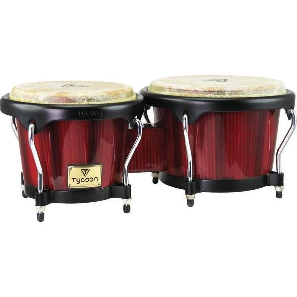 Tycoon: Artist Hand Painted Red Series Bongos