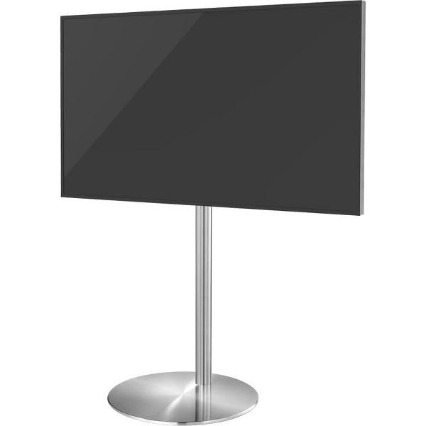Cavus Sphere L 120cm Design Tv Vloerstandaard - RVS Tv meubel geschikt voor 32-65 inch tot 30 kg - VESA 400x300 400x200 300x300 300x200 200x200
