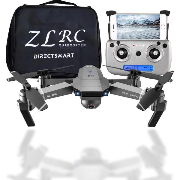 SG907 Professionele Smart Mini Drone met Camera - 5G GPS Wifi 4K HD Dual Cam 50x Zoom - Quadcopter - 36-40 Min Vliegen - Bestuurbaar & Zelfrijdend - One Click Live Streaming