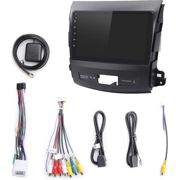 Mitsubishi Outlander 2005-2011 Android 10 navigatie en multimediasysteem autoradio bluetooth usb wifi