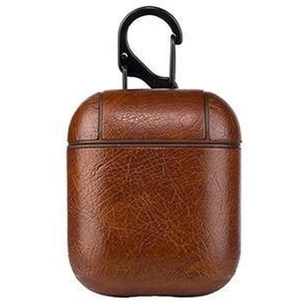 Airpods lederen hoesje - Bruin