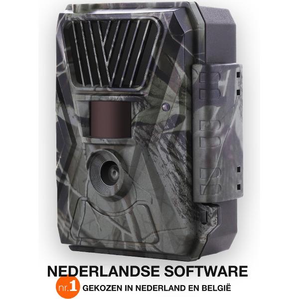 Wildpix X1 Wildcamera met Nachtzicht - Nederlandse Software en Handleiding - Ook Ideaal als Beveiligingscamera Buiten Draadloos