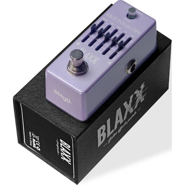 Stagg Blaxx Bass equalizer pedal
